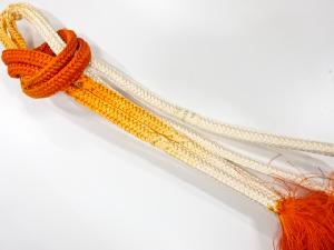 未使用品　正絹　手組帯締め